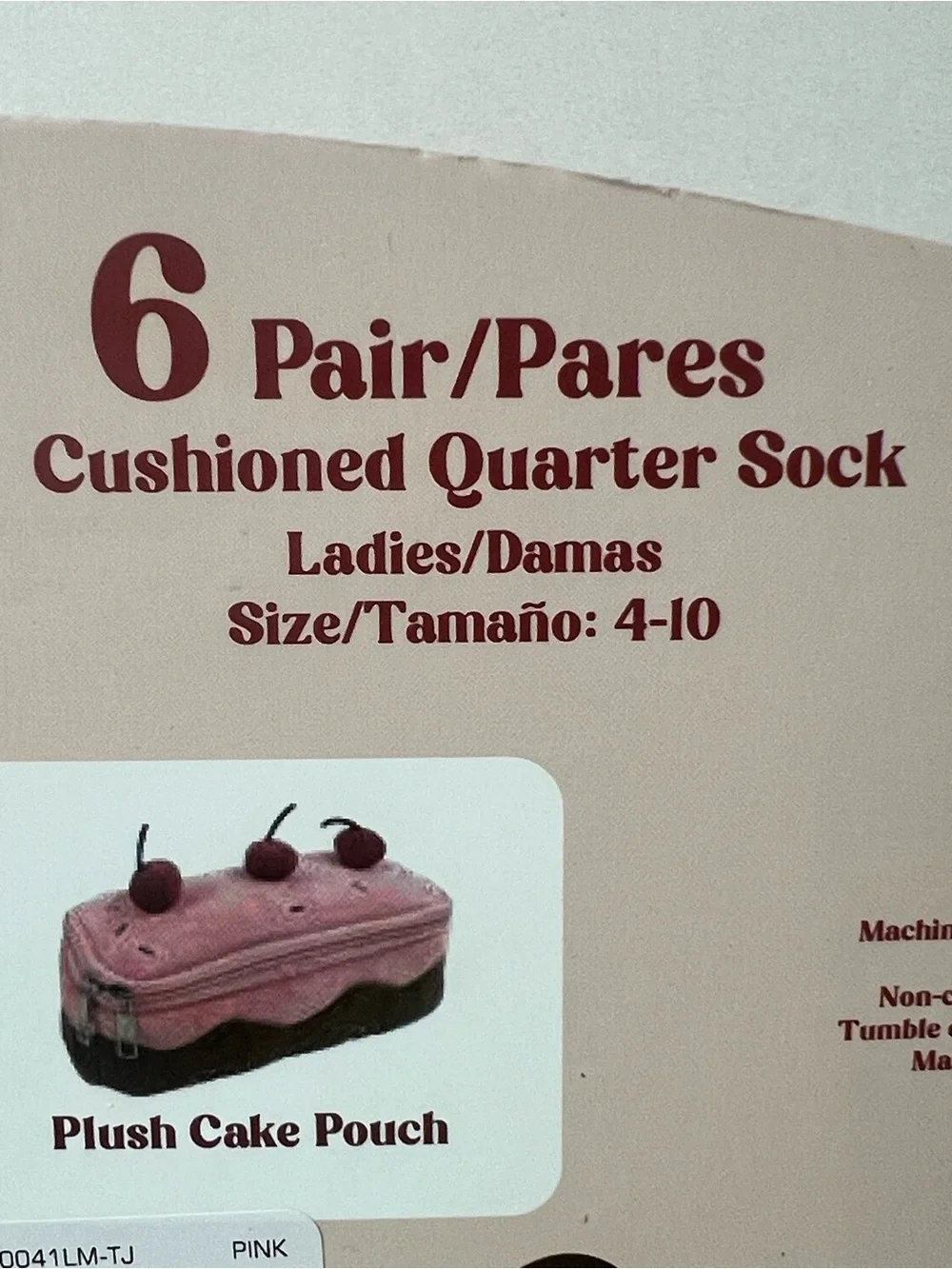 NWT Moon Cake Cherry Plush Pouch & Socks
